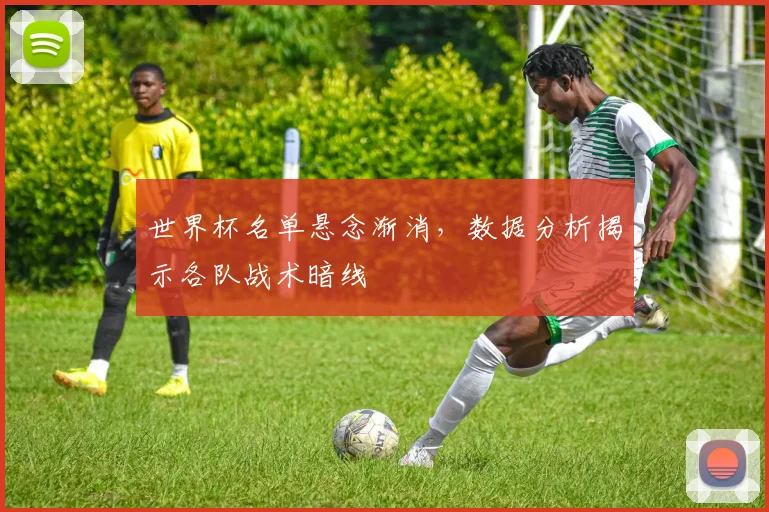 世界杯名单悬念渐消，数据分析揭示各队战术暗线